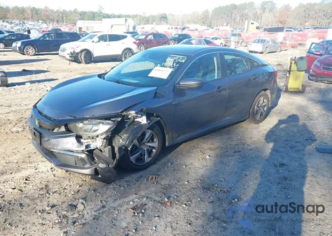 2019 Honda Civic Lx z USA, uszkodzony, nr VIN 2HGFC2F61KH574051